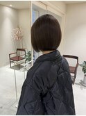 切りっぱなしボブ