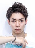 ツーブロック刈り上げショート