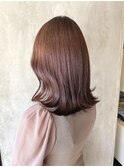 暖かい時期におすすめ！ほんのりピンクなこっくりブラウン