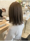 外ハネスタイル