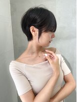 ロンドエニカ 大宮(Lond enika)&nbsp;lond惇平　大人ガーリーショートグレージュカラープリカール