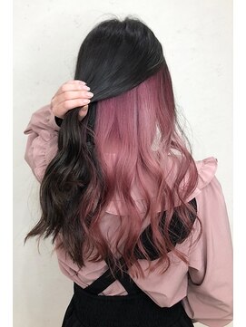 プログレス ひばりヶ丘店(PROGRESS) インナーピンクカラー デザインカラー 10代/20代