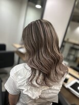 ラフ 難波店(LAFF) #黒髪#ボブルフ#ネビージュ#小顔#ワンレン