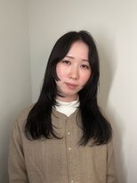 シェノン バイ アランスミシー 表参道(CHAINON by Alan smithee)&nbsp;前髪カタログ/マチルダボブ/ピンクベージュ/丸型