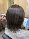グレーアッシュのメリハリボブ！！