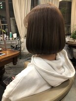 モワ 仙台(Mois)&nbsp;ラウンドボブ/髪質改善似合わせカットイメチェン/仙台
