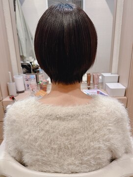 コーエン(cowen) 大人かわいいショートボブ♪縮毛矯正は癖毛だけじゃない40代50代