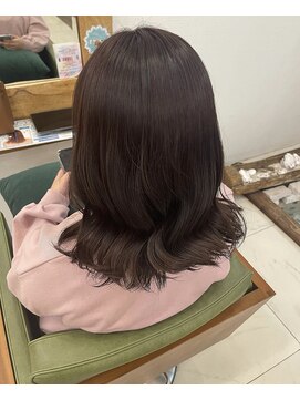 スパリブール(Spalibur) 韓国巻き×ピンクブラウン