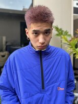 ヴヴ(Bub)&nbsp;pink ash/スパイキーショート　ピンクアッシュ　透明感