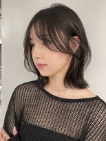 トイ(TOI)&nbsp;上品なフェイスレイヤーロブ/２wayバング/グレージュ