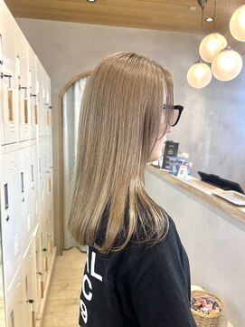 ロンドアジュール 横浜(Lond azur) ★ダブルカラー！ミルクティーベージュ！横浜ハイトーン！