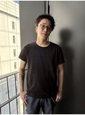 今流行りの無造作パーマ刈り上げスパイキーショートスタイル