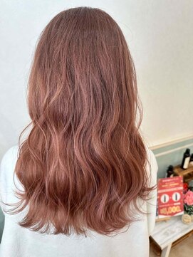 ヘアーサロン リアン 熊谷2号店(hair salon Rien) ピンクベージュ♪