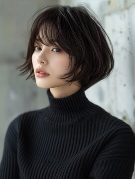 アルトリスト(Altruist Aging×HAIR&SPA) ★ダークアッシュ大人ガーリーボブ着物似合わせカット/髪質改善