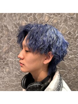 メンズサロン ガウディ 三宮店(men's salon Gaudi) ネイビーブルーカラー