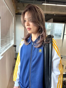 ゾーイダイミョウ(ZOEY daimyo) natural grayge/layercut