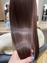 ジーナ 船橋(Zina)&nbsp;髪質改善＊ロングレイヤーグレーベージュ＊美髪【Zina船橋】