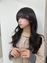 ロンドアヴァントゥス 池袋(Lond aventus)&nbsp;韓国レイヤー/韓国風/ボブ/髪質改善/黒髪/ブリーチなし〔池袋〕