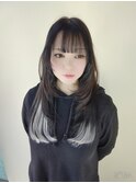 レイヤー入れてエクステ数本