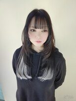 ウィット アンド ラファム Wit &La Famme&nbsp;レイヤー入れてエクステ数本