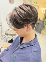 ペス メロウ(Pess mellow) センターパート×メンズバレイシャージュ