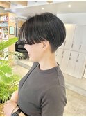 刈り上げマッシュショート