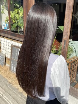 千凛の写真/[JR二条駅2分]《髪質改善METEO縮毛矯正》で『艶・潤い・柔らかさ』のある今までにない指通りを実感して。