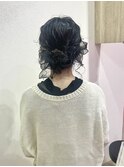 ボブ×リボンアレンジ＊
