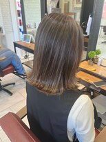 プログレス 仙台駅東口店(PROGRESS) ナチュラルハイライト/白髪ぼかし/ブリーチ