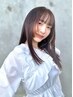 《人気No. 1》カット+高発色ケアカラー+生トリートメント