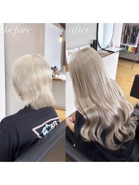 ベイビーズブレス(Baby's breath) 【ホワイトベージュ】#シールエクステ #岡山 #倉敷