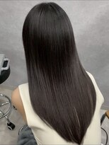 アポロ 横浜駅店(apollo)&nbsp;xカラー/ホワイトグレージュ/レイヤーカット/チェリーブラウン