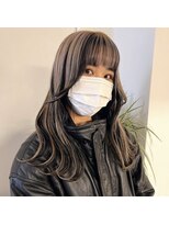 ニコ シモノセキ(NIKO Shimonoseki)&nbsp;デザインカラー・インナーカラー・ホワイト&ブラック