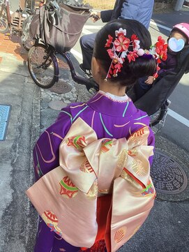 モントン(mon temps) 七五三の七歳スペシャル（電話予約のみ）