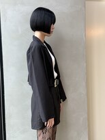アンジェリカ 立町店(ANGELICA)&nbsp;黒髪×切りっぱなしボブ