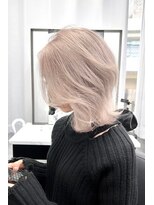 ランズ(LANDS) ホワイトミルクティーカラー【韓国ヘア 大阪 梅田】