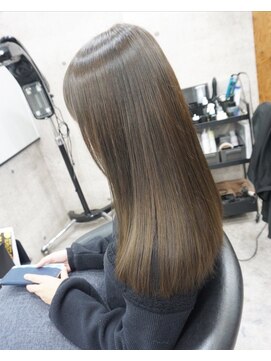 ヘアテリア リュウ 大塚(hair teria ryu) フロントレイヤー/ナチュラルブラウン