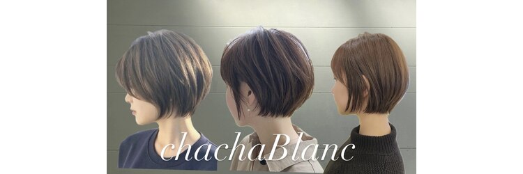 チャチャブラン(cha-cha Blanc)のサロンヘッダー