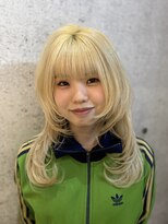 ブロッサム 池袋店(Blossom) イメチェン/ブロンド/ダブルカラー/前髪/池袋/Rio