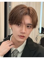 ジュノヘアージャパン 表参道(JUNO HAIR JAPAN) ナチュラルブラウン×ラフバング