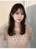 ミディアムレイヤー × オリーブベージュ