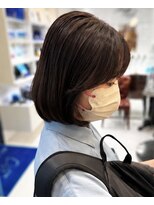 エアー 銀座タワー(AIR)&nbsp;【藤岡】大人サイドバングショートボブ