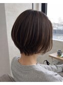 柔らか大人ショートボブ