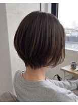 プラスイズム ヴェレン(PLUSISM Velen)&nbsp;柔らか大人ショートボブ