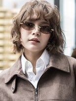 ラボヌールヘアーレーヴ 池袋店(La Bonheur hair reve)&nbsp;ミディアムボブ/レイヤーボブ/オリーブベージュ/ウルフボブ