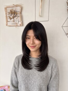 ヘアーディア みどり店(Hair...DiA)の写真/[みどり市/桐生] トップレベルの技術＆抜群のセンスで、顔回りカットが小顔効果のある仕上がりに☆