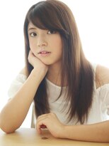 と和×美髪クリニック 巣鴨店&nbsp;ナチュラルワンカールストレートでシンプルにやわらかく　巣鴨店