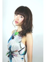 アビリティ ヘアー(ability hair)&nbsp;abilityhair 大人可愛い無造作耳かけセミディパーマ