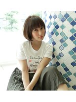 エアー 神戸(AIR) 大人すっきりショートボブ