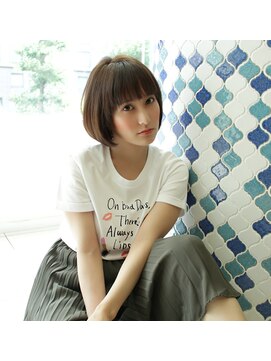 エアー 神戸(AIR) 大人すっきりショートボブ